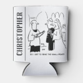 Bride wil de Kleine Cartoon van de Druk controlere Blikjeskoeler (Voorkant)