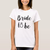 Bride wordt het hoogste shirt voor vrouwengewassen (Voorkant)