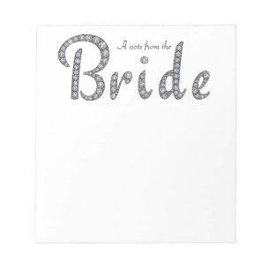 Bridebrodenblok Notitieblok