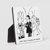 Bridegroom wil een afkoelingsperiode fotoplaat (Voorkant)