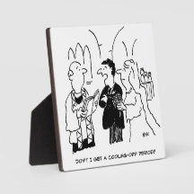 Bridegroom wil een afkoelingsperiode