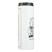 Bridegroom wil een kookperiode thermische trommel thermosbeker (Achterkant)