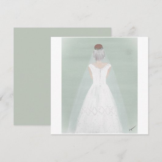 Bridekaart (Voorkant / Achterkant)