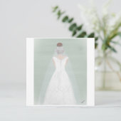 Bridekaart (Staand voorkant)