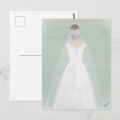 Bridekaart Briefkaart (Voorkant / Achterkant)