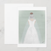 Bridekaart Kaart (Voorkant / Achterkant)