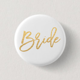 Bridekalligrafie Ronde Button 3,2 Cm