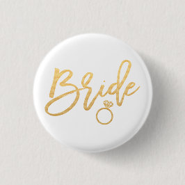 Bridekalligrafie Ronde Button 3,2 Cm