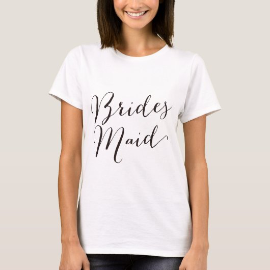 Bridemaid-1 T-shirt (Voorkant)