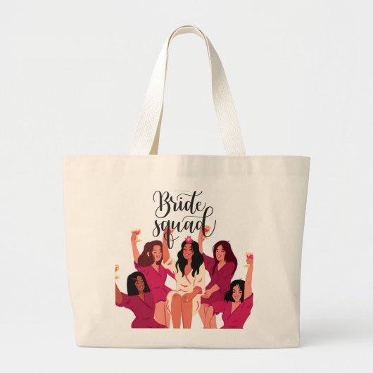 Bridemaids canvas tas (Voorkant)