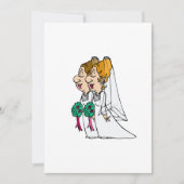 Briden die langs de Aisle lopen Kaart (Voorkant)