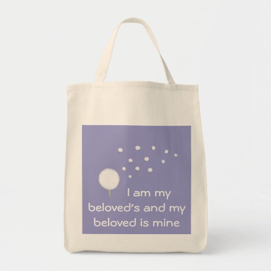 Bride's Bag Bride's Tas Ik ben van mijn geliefde (Voorkant)