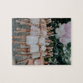 Bride's Besties Wedding Bridesmaids DY Foto toevoe Legpuzzel (Horizontaal)