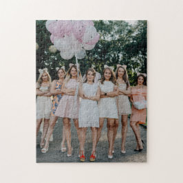 Bride's Besties Wedding Bridesmaids DY Foto toevoe Legpuzzel