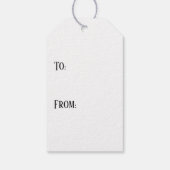 Brides Blue Wedding Cadeaulabel (Achterkant)