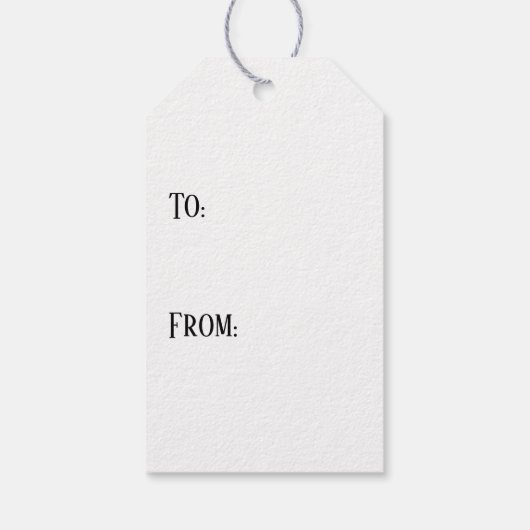 Brides Blue Wedding Cadeaulabel (Achterkant)