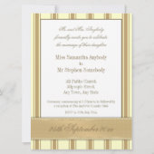 Brides Bouquet (ivoor) Wedding - Overmaats Kaart (Achterkant)