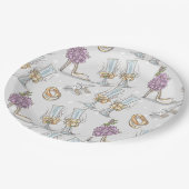 Bride's Bridal Shower  Papieren Bordje (Gekanteld)