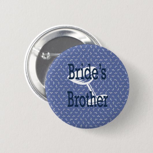 Brides Brother Button (Voorkant /achterkant)