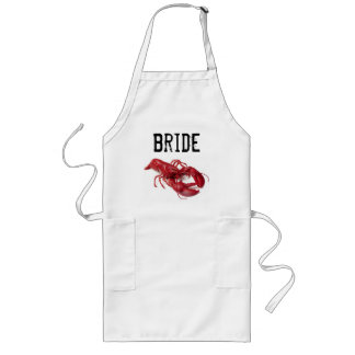 Bride's Clambake Apron Lang Schort