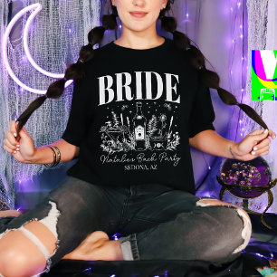 Bride's Coven Witchy Bachelorette Party Custom T-shirt