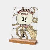 Bride's Crew  Acryl Bord (Hoek)