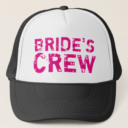 BRIDES CREW bachelorette party trucker: Trucker Pet (Voorkant)