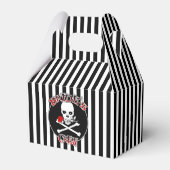 Bride's Crew Favor Box Bedankdoosjes (Achterkant)