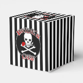 Bride's Crew Favor Box Bedankdoosjes (Achterkant)