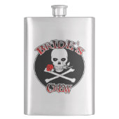 Bride's Crew Flask Flacon (Voorkant)