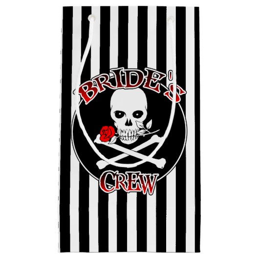 Bride's Crew Gift Bag Klein Cadeauzakje (Voorkant)