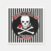 Bride's Crew Paper Napkins Servetten (Voorkant)