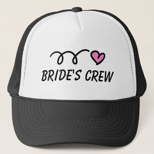 Bride's Crew party pet voor bruiloft of bacheloret (Voorkant)