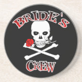 Bride's Crew Zandsteen Onderzetter (Voorkant)