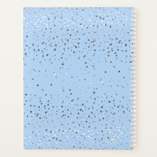 Brides Custom Wedding Planner-laptop - Aqua Blue Planner (Achterkant)