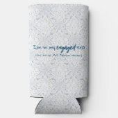 Bride's Engaged Era Future Mrs Seltzer Blikjeskoeler (Achterkant)