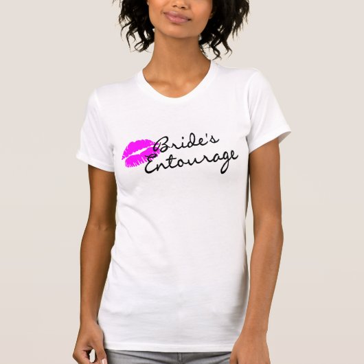Brides Entourage (Kiss) T-shirt (Voorkant)