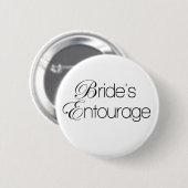 Bride's Entourage Ronde Button 5,7 Cm (Voorkant /achterkant)