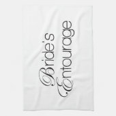 Bride's Entourage Theedoek (Verticaal)