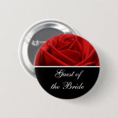 Bride's Guest Wedding Reception Identification Ronde Button 5,7 Cm (Voorkant /achterkant)