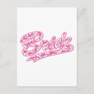 Bride's Hawaiian Flower Briefkaart