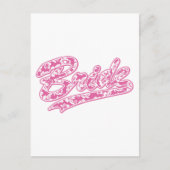 Bride's Hawaiian Flower Briefkaart (Voorkant)