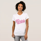 Bride's Hawaiian Flower T-shirt (Voorkant volledig)