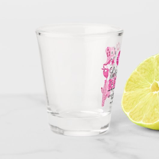 Bride's Last Ride Bachelorette Party Shot Glass Shot Glas (Links)