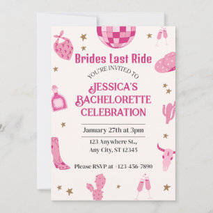 Brides last Ride Bachelorette Weekend Itinerary Kaart