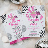 Brides last Ride Bachelorette Weekend Itinerary Kaart