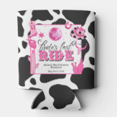 Bride's last Ride Koelbox - WH Blikjeskoeler (Achterkant)