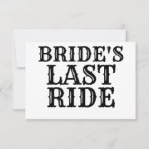 Bride's last Ride Trucker
