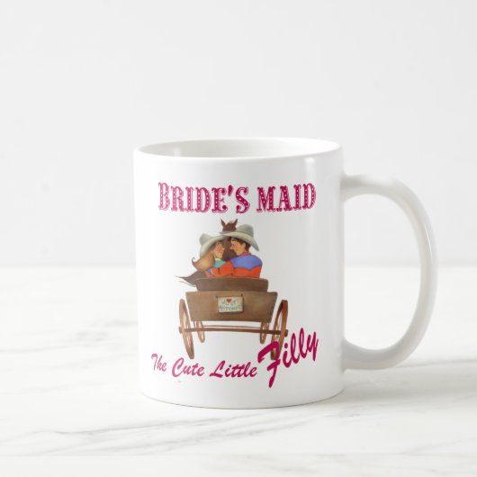 Bride's Maid Gift, Wedding party gift, Coffee Mok (Rechts)