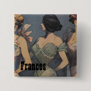 Bride's Maid Lingerie Wedding Shower Vierkante Button 5,1 Cm